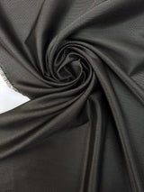 Wool Jacquard Fabric Silver Black