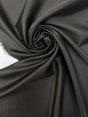 Wool Jacquard Fabric Silver Black