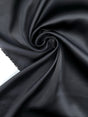 Black Satin Viscose Fabric