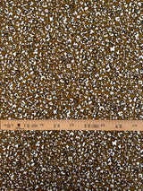 Viscose Staple Printed Brown Beige