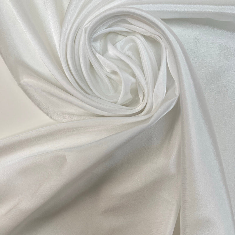 Viscose Rayon Stretch Woven Fabric White Shades