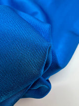 Viscose Knitted Moiré Blue