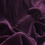 Silk Rayon Velvet Fabric - 80 Percent Rayon 20 Percent Silk, Velvet, 45" Width, 180 GSM (1 Yard)