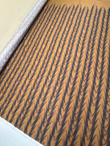 Viscose Woven Abstract Brown Black