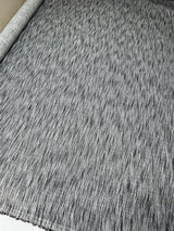 Cotton Flammé Blend Fabric White Green