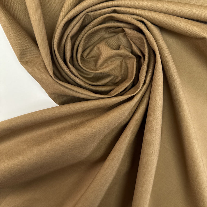 Viscose Plain Weave Brown