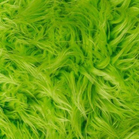 Mongolian Long Pile Faux Fur Fabric - 100 Percent Polyester, Plush Texture, 60" Width, 3" Pile Length (1 Yard)