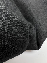 Cotton Blend Woven Stretch Gray Black