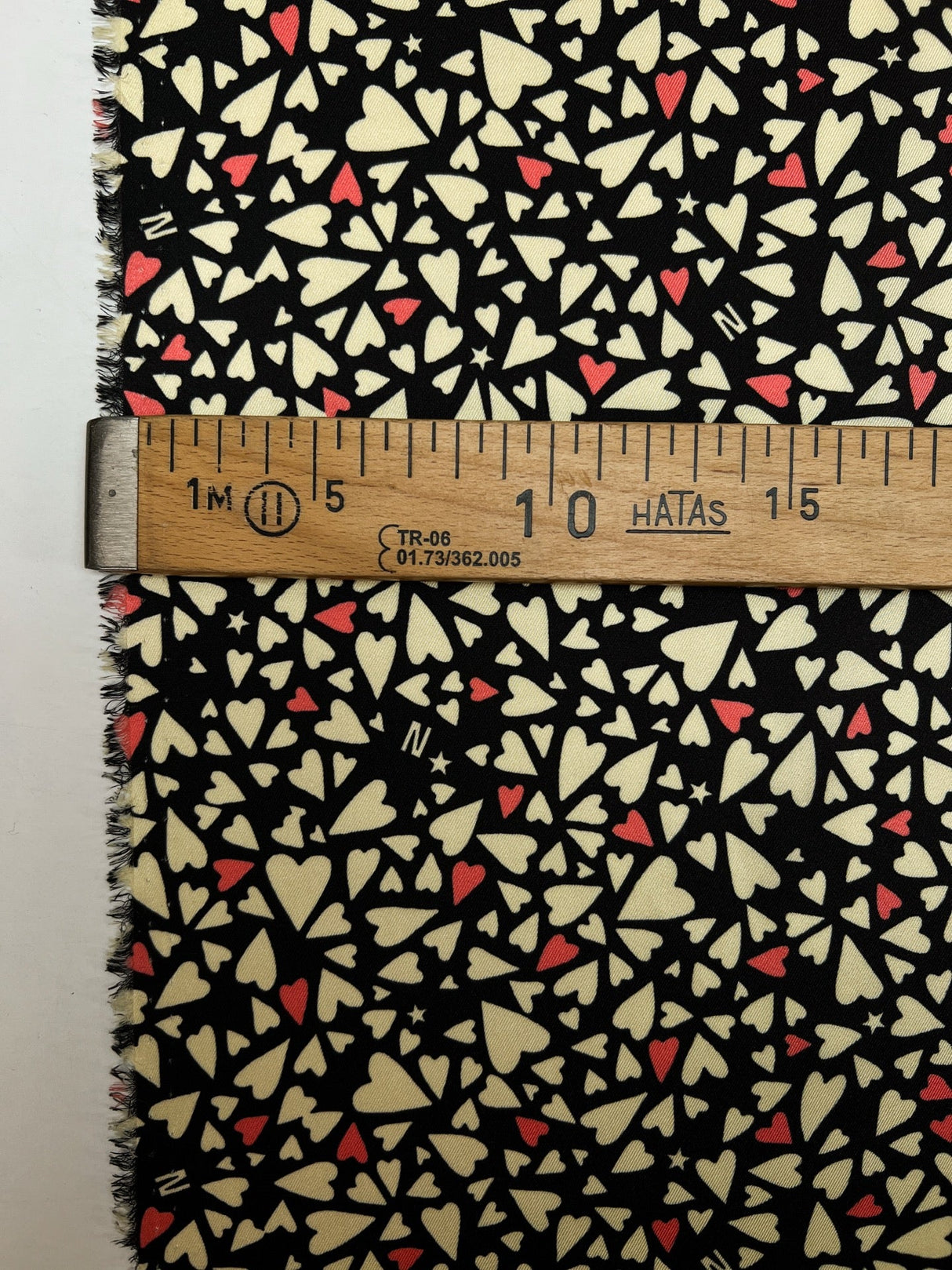Printed Polyester Twill Beige Pink