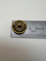 Italian Golden Black Metal Sewing Notions