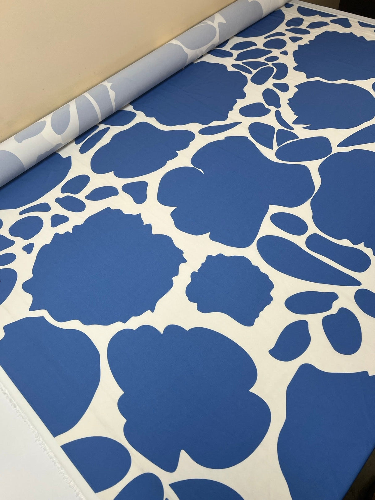 Printed Polyester Elastane Twill