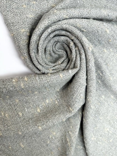 Wool Polyamid Flammé Woven Gray