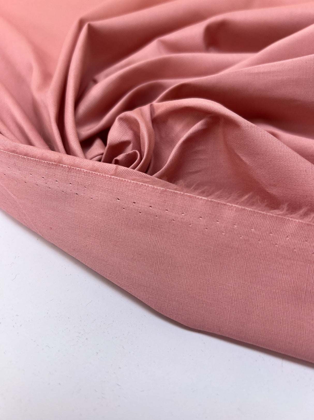 Pink Viscose Elastane Plain Woven