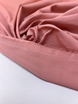 Pink Viscose Elastane Plain Woven