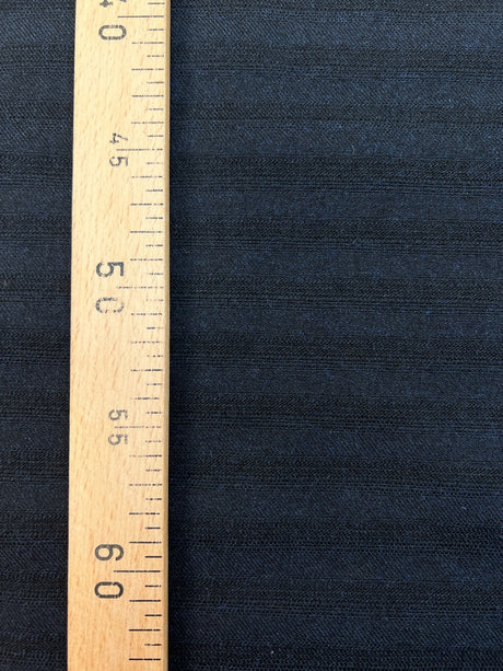 Wool Tweed Striped Fabric