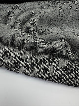Cotton Lurex Tweed Gray