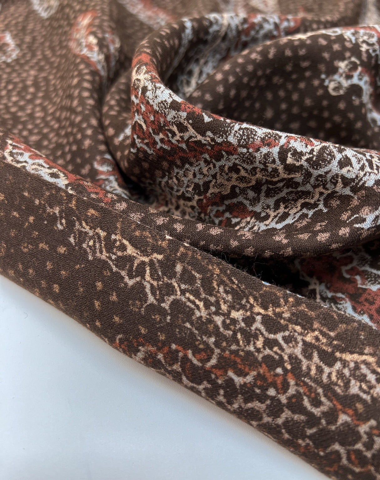 Printed Wool Fabric for Dress