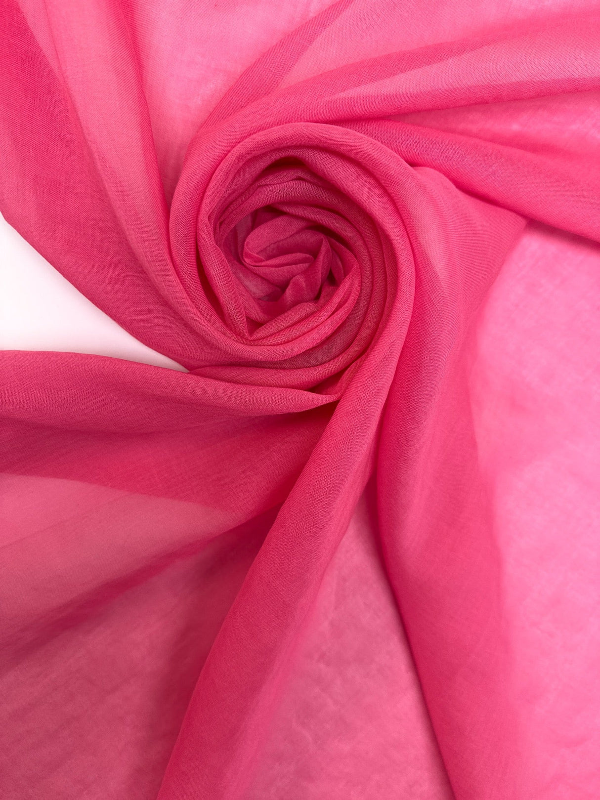 Pink Polyester Plain Woven Fabric