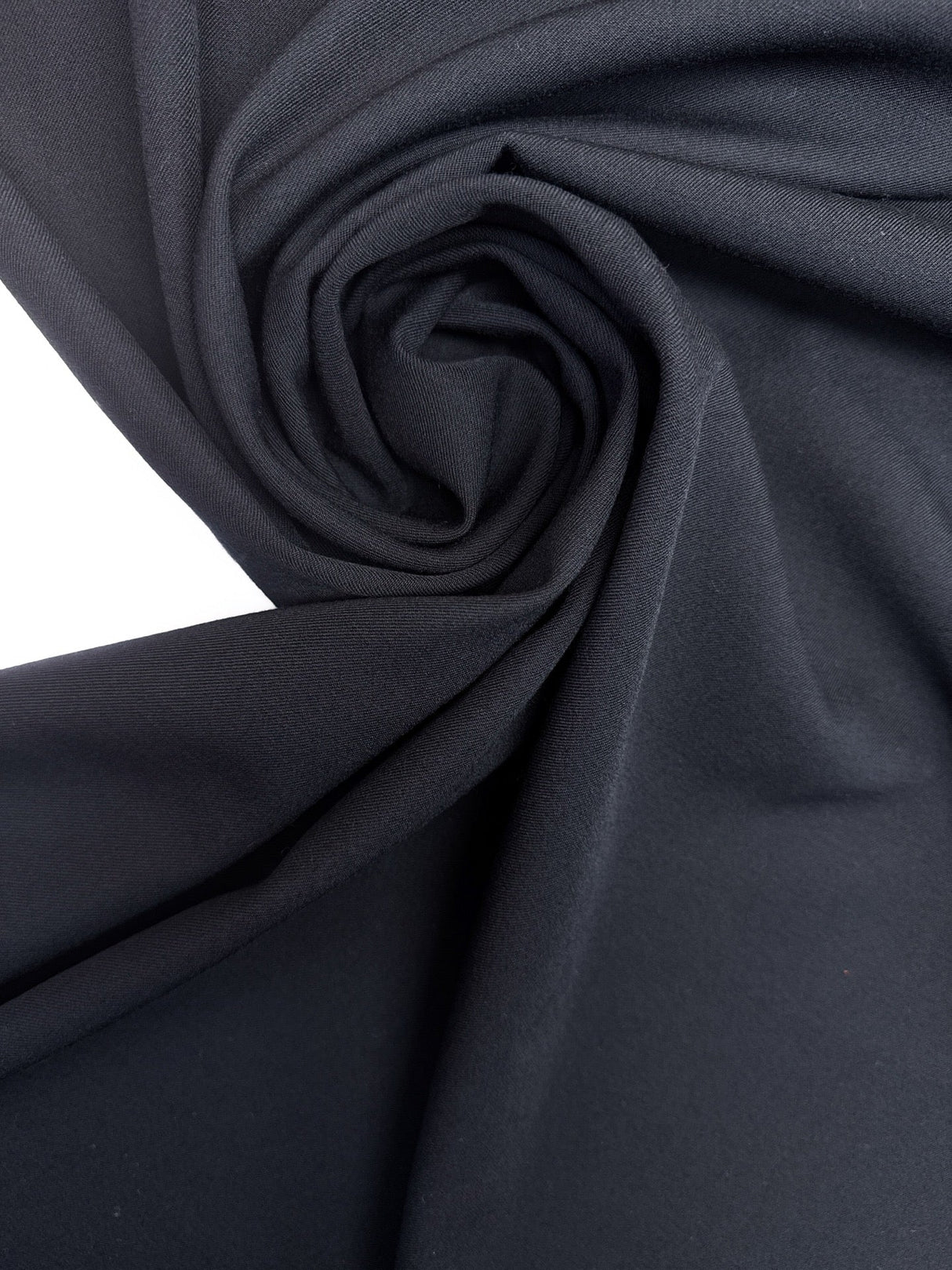 Wool Elastane Double Weave Blue