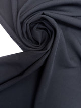 Wool Elastane Double Weave Blue