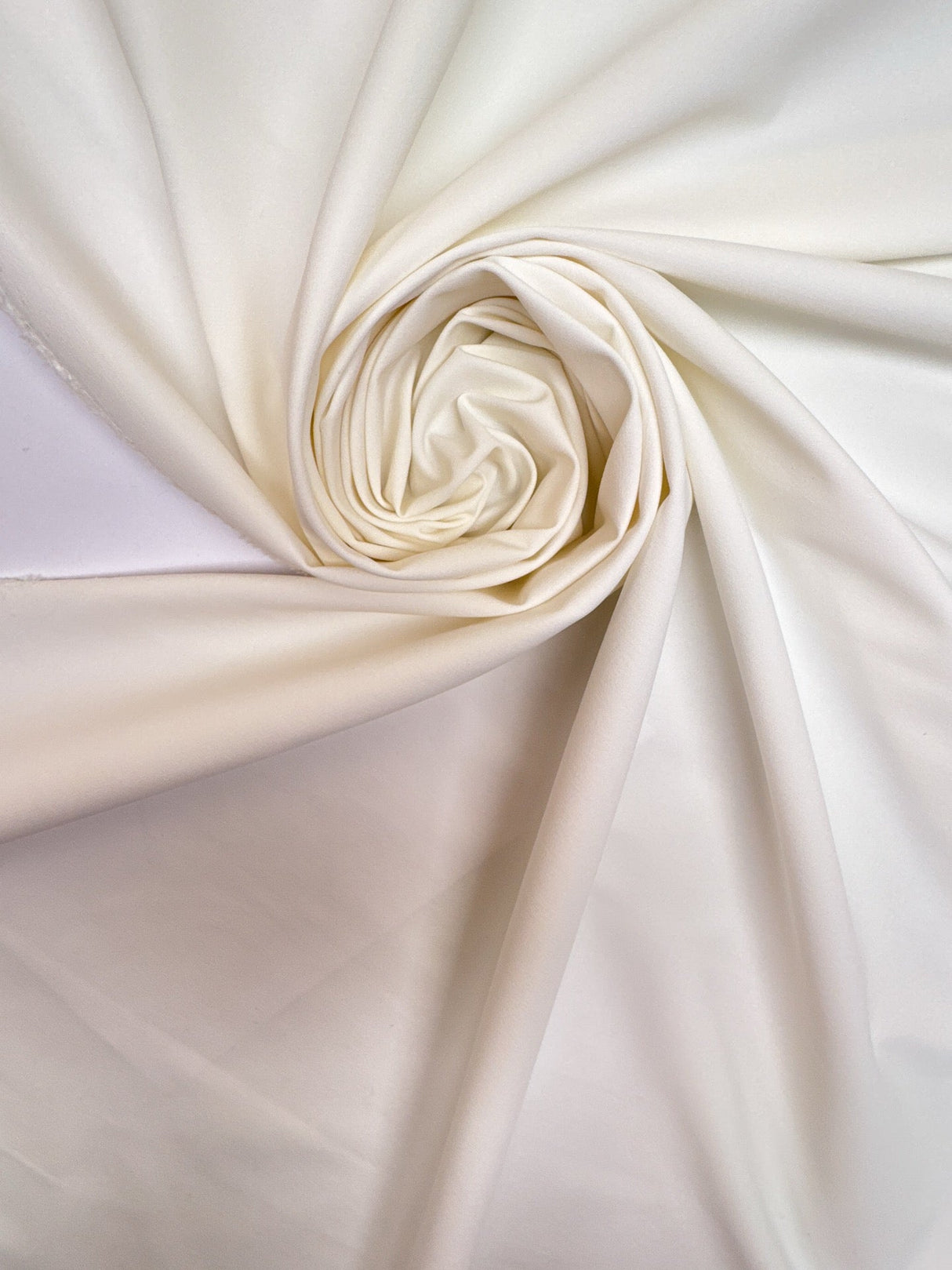 White Polyamide Elastane Combined Weave