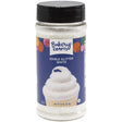 Edible Glitter Clear White – 4 oz Tall Bottle Bulk