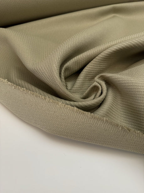 Cotton Ribbed Fabric Green