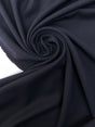 Wool Basket Weave Fabric Blue Shade