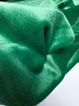 Polyamide Elastane Velour Green Shade