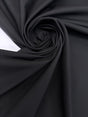 Black Cotton Nylon Polyester Elastane Woven