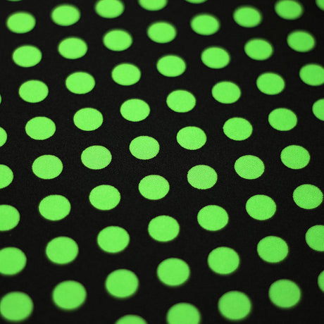 E-Z Dots Nylon Spandex Fabric - Large Polka Dots Print, 58/60" Width (1 Yard)