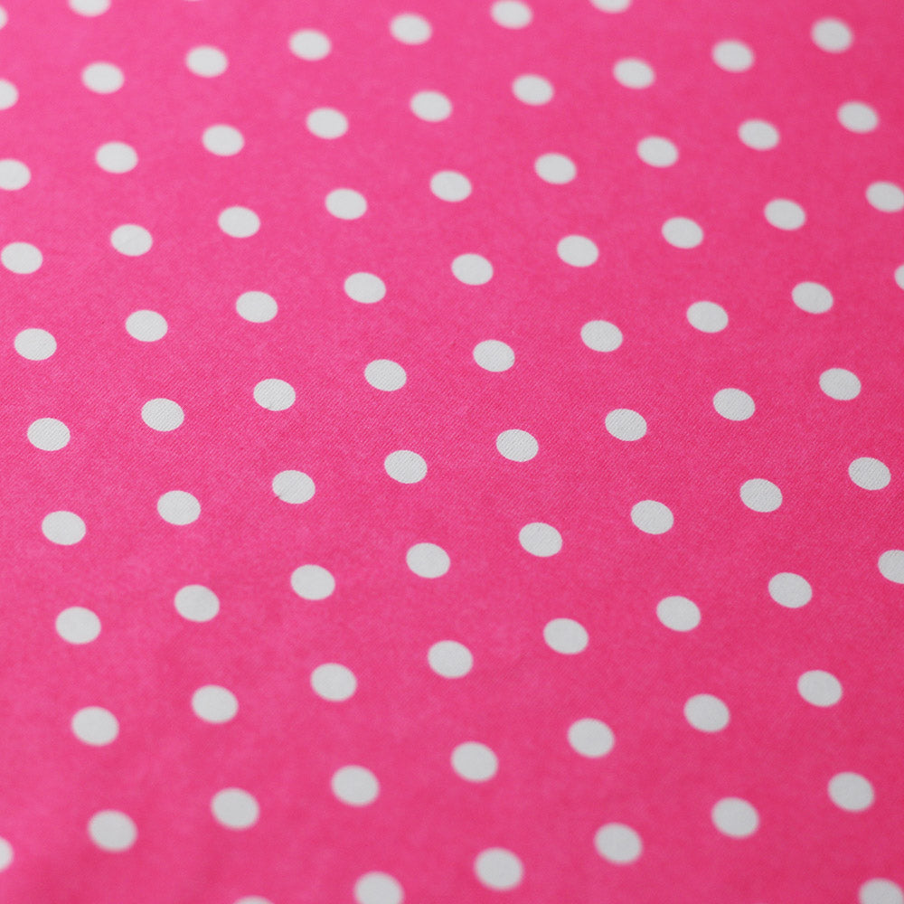 Dippin Dotz Poly Spandex Fabric - Small Polka Dots, Multiple Colors, 58/60" Width (1 Yard)