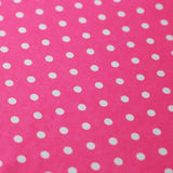 Dippin Dotz Poly Spandex Fabric - Small Polka Dots, Multiple Colors, 58/60" Width (1 Yard)