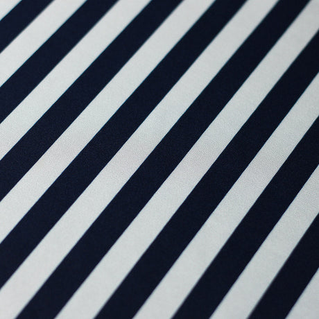 Lucky Stripes Polyester Spandex Fabric - Multi Stripe Print, 58/60" Width (1 Yard)