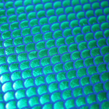 Mermaid Hologram Nylon Spandex Fabric - Assorted Colors Hologram Mermaid Fish-Scale, 58/60" Width (1 Yard)