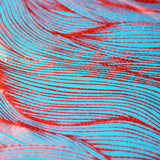 Strands Holo Nylon Spandex Fabric - Assorted Colors, Wavy Zebra Pattern, 58/60" Width (1 Yard)