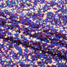 Duchess Stretch Velvet Sequin Polyester Spandex Fabric - Embroidered 3-D Sequins, 46/47" Width (1 Yard)
