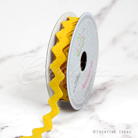 5/8" Felt Ric-Rac Ribbon-10 Yds (Daf)