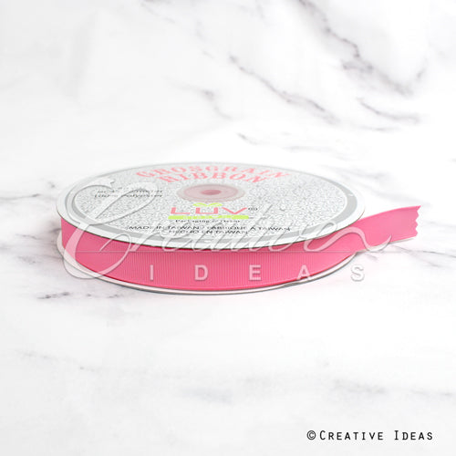 5/8" Grosgrain Ribbon - 50 Yards (Baby Doll Pink)