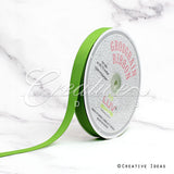 5/8" Grosgrain Ribbon - 50 Yards (Apple Green)