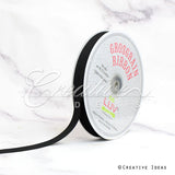 5/8" Grosgrain Ribbon - 50 Yards (Black)
