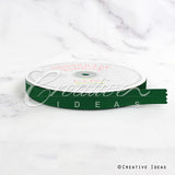 5/8" Grosgrain Ribbon - 50 Yards (Emerald Green)