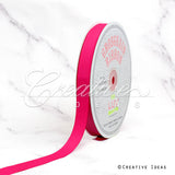 5/8" Grosgrain Ribbon - 50 Yards (Hot Pink)
