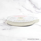5/8" Grosgrain Ribbon - 50 Yards (Ivory)