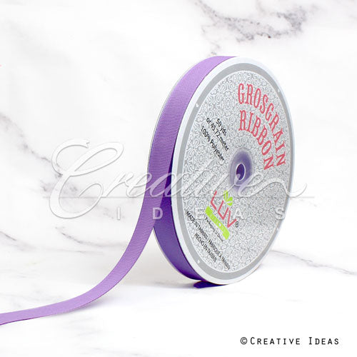 5/8" Grosgrain Ribbon - 50 Yards (Lavender)