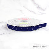 5/8" Grosgrain Ribbon - 50 Yards (Navy Blue)
