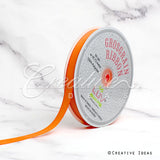 5/8" Grosgrain Ribbon - 50 Yards (Neon Orange)