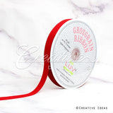 5/8" Grosgrain Ribbon - 50 Yards (Red)