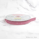 5/8" Grosgrain Ribbon - 50 Yards (Rosy Mauve)