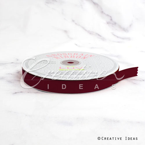 5/8" Grosgrain Ribbon - 50 Yards (Wine)